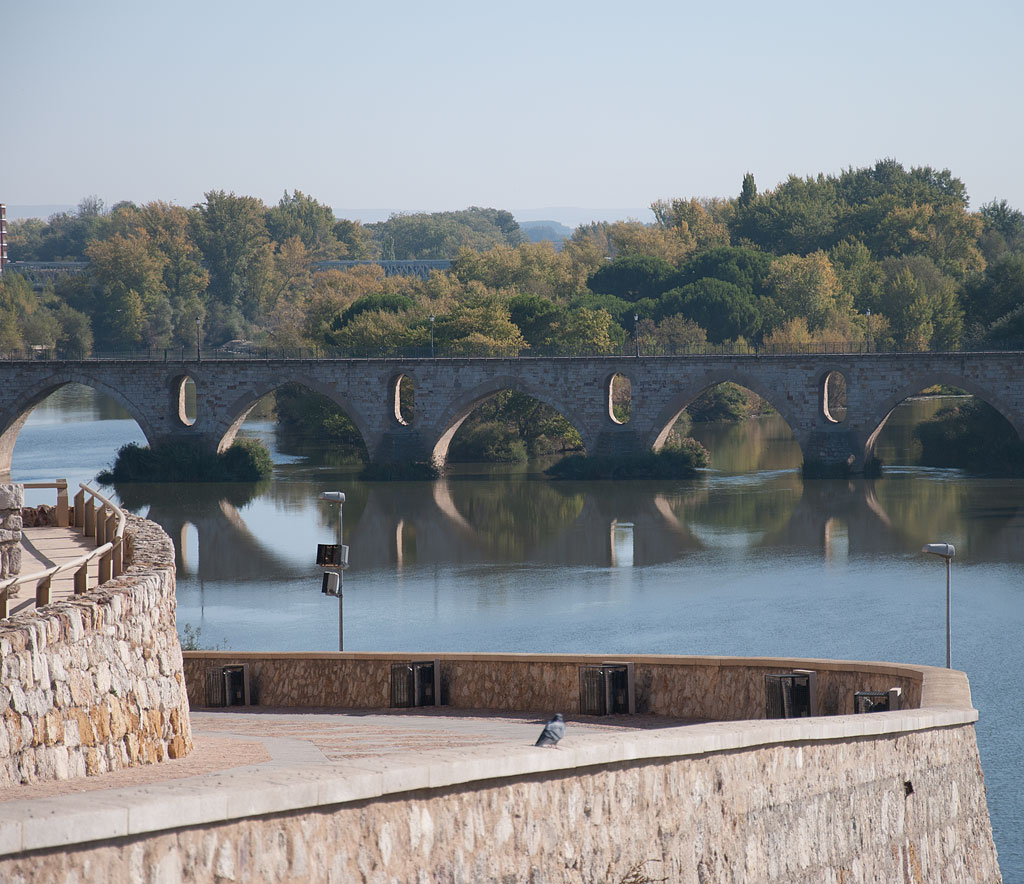 Puente de piedra de Zamora